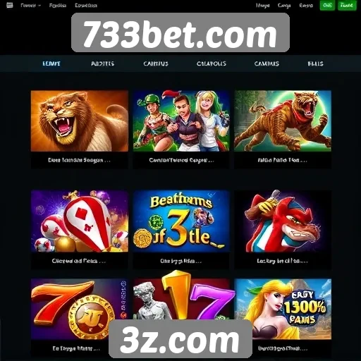 Plataforma 733bet.com oferece diversidade em jogos de azar